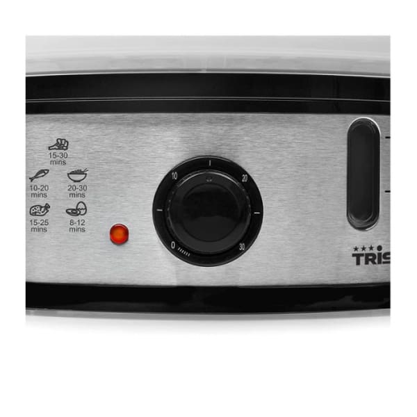 Cuiseur Vapeur TRISTAR VS-3914 1200W - Inox Cuiseur Vapeur TRISTAR VS-3914 1200W - Inox